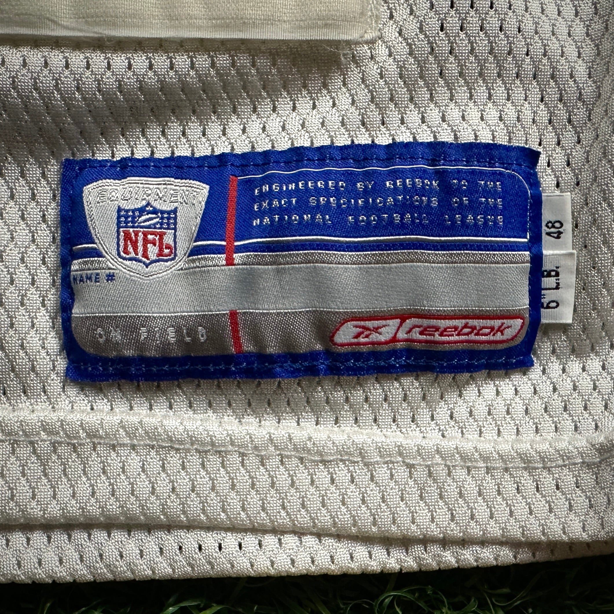 2003 Reebok NFL Game Used Worn Jersey Miami Dolphins Brad Bedell Sz. 50 Vintage