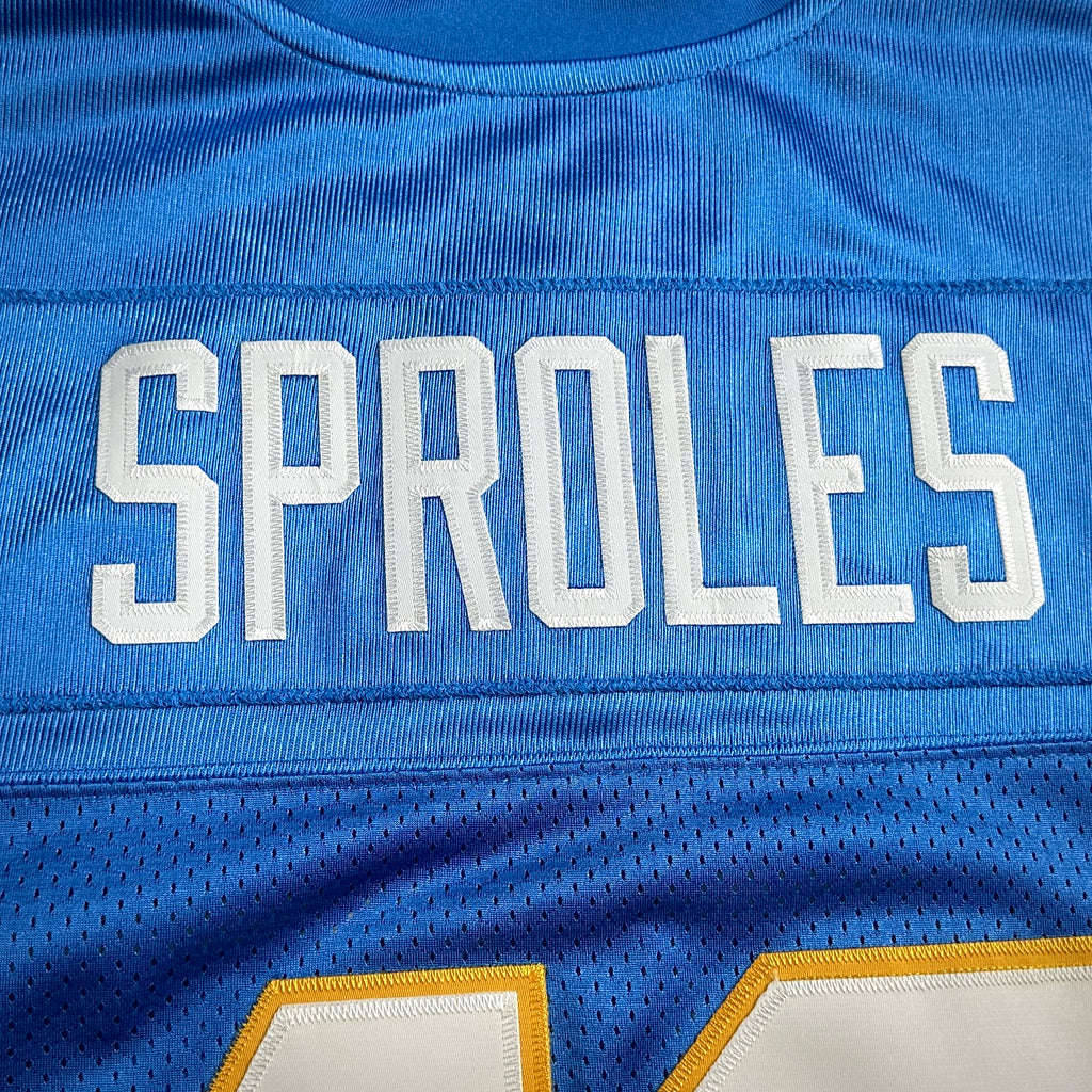 New! 2009 NFL Authentic Throwback Jersey San Diego Chargers Darren Sproles 52