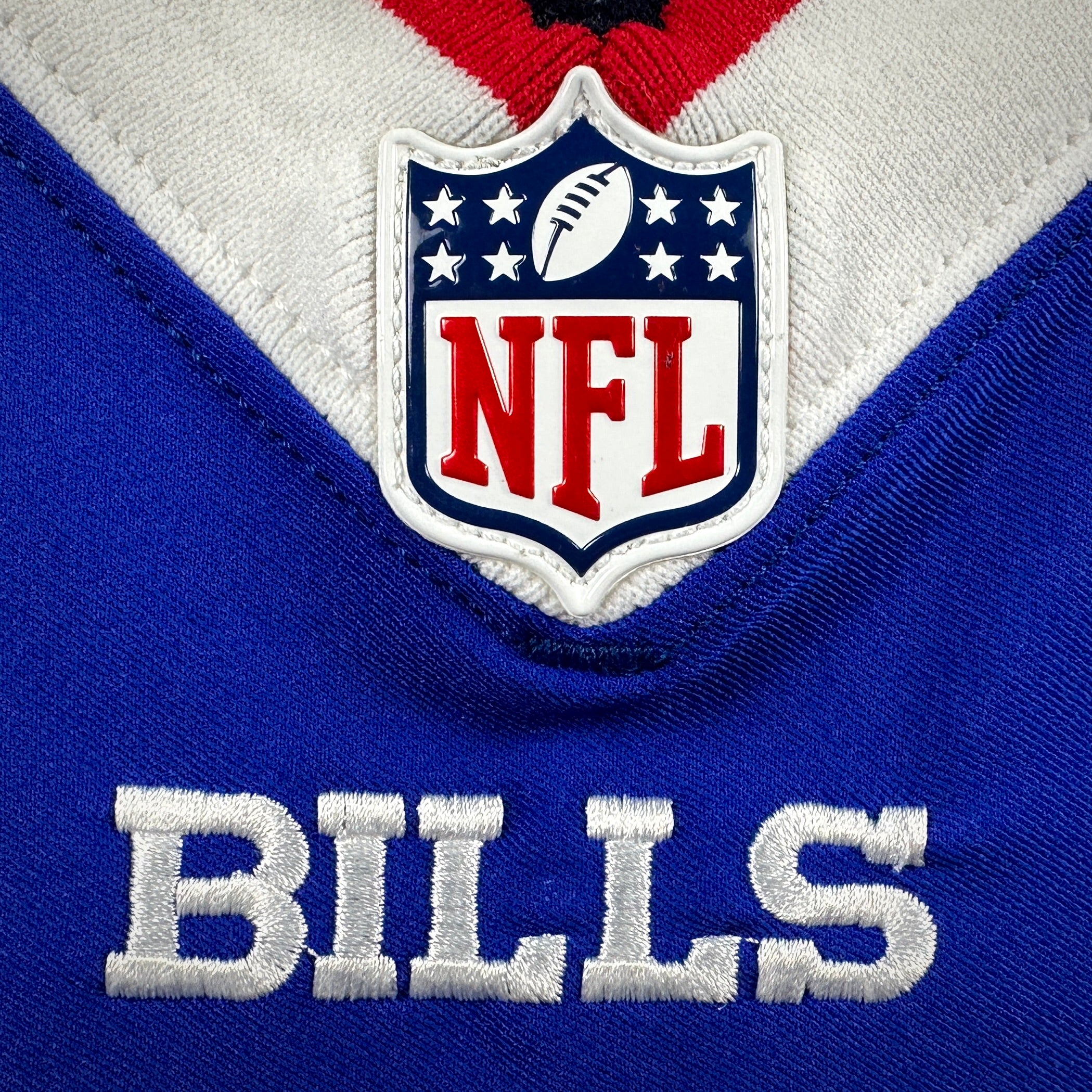 2016 Nike NFL Team-Issued Game Jersey Buffalo Bills Eric Wood Sz. 46 LINE COA