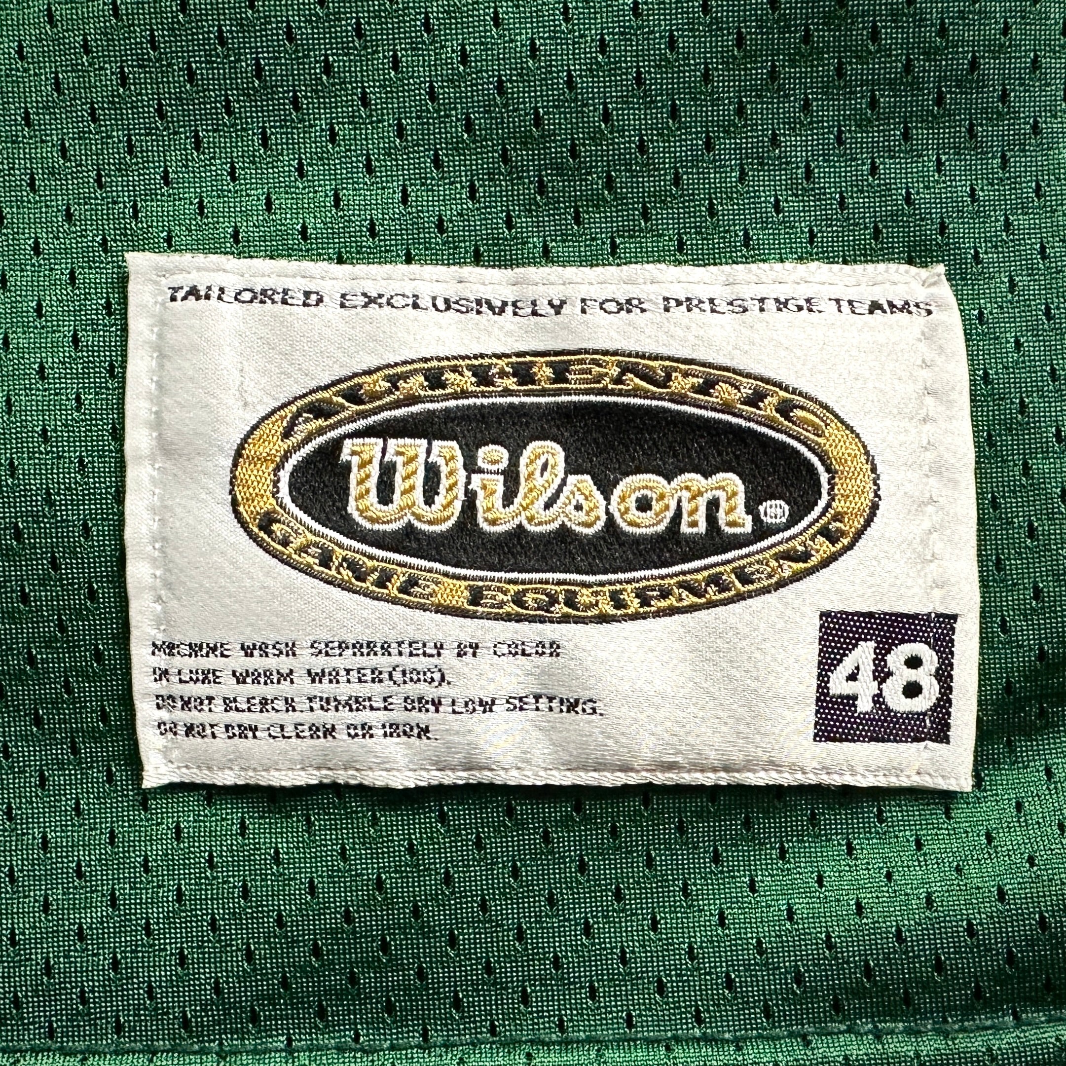 1996 Wilson NFL Authentic Jersey Green Bay Packers LeRoy Butler Sz. 48 Vintage