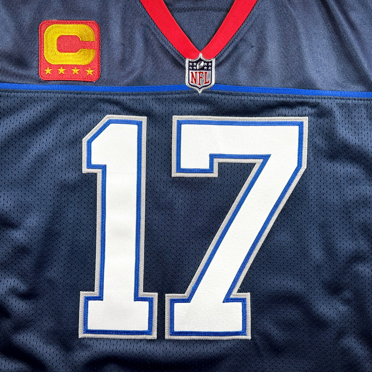 New! Reebok NFL Authentic Reverse Retro Jersey Buffalo Bills Josh Allen Sz. 52