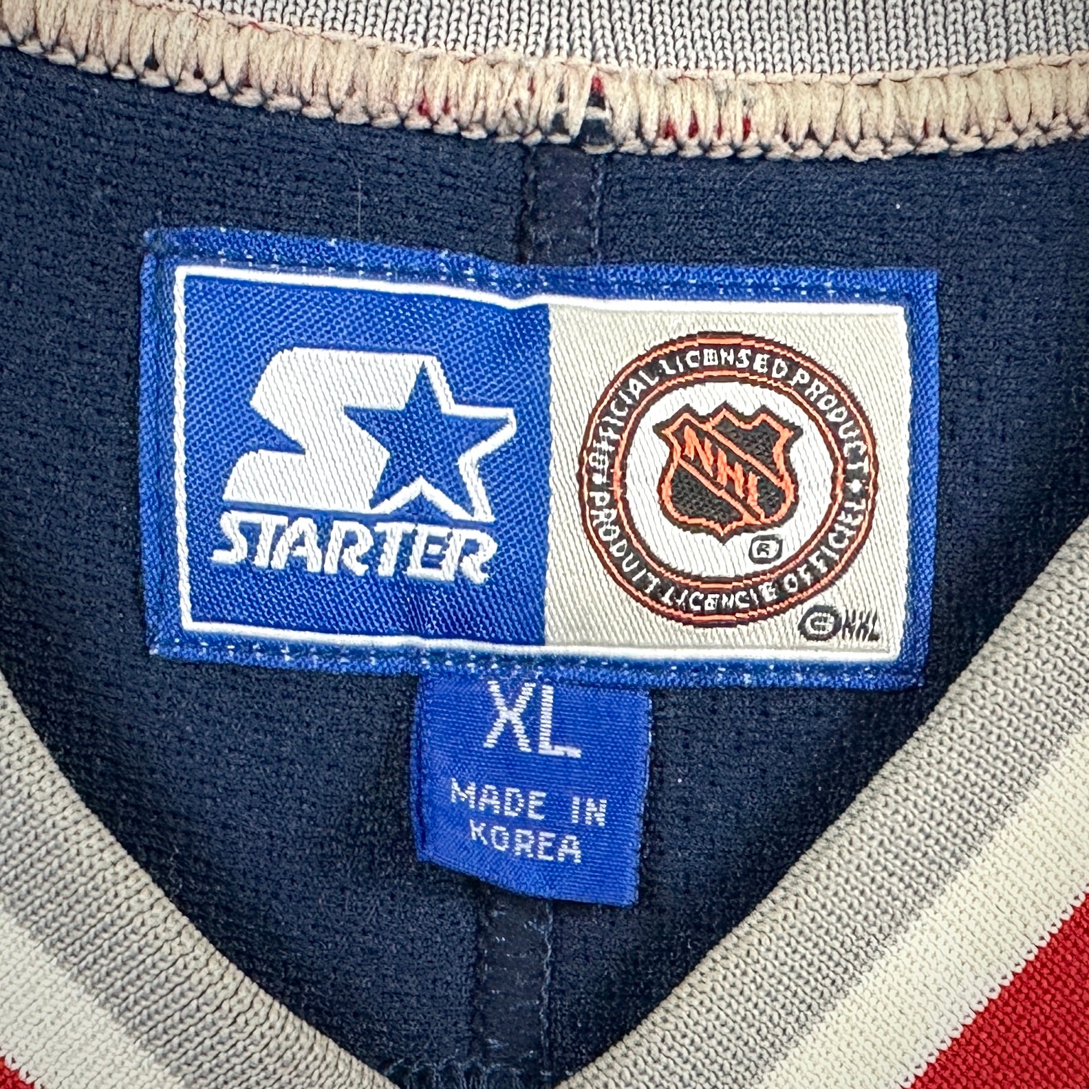 1997 Starter NHL Jersey New York Rangers Wayne Gretzky Sz. XL Liberty Vintage