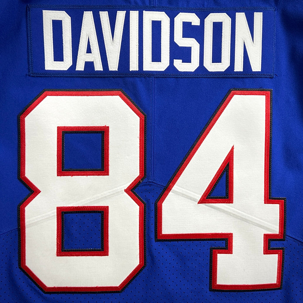 2022 Nike NFL Game-Used Jersey Buffalo Bills Zach Davidson Sz. 44 Team COA