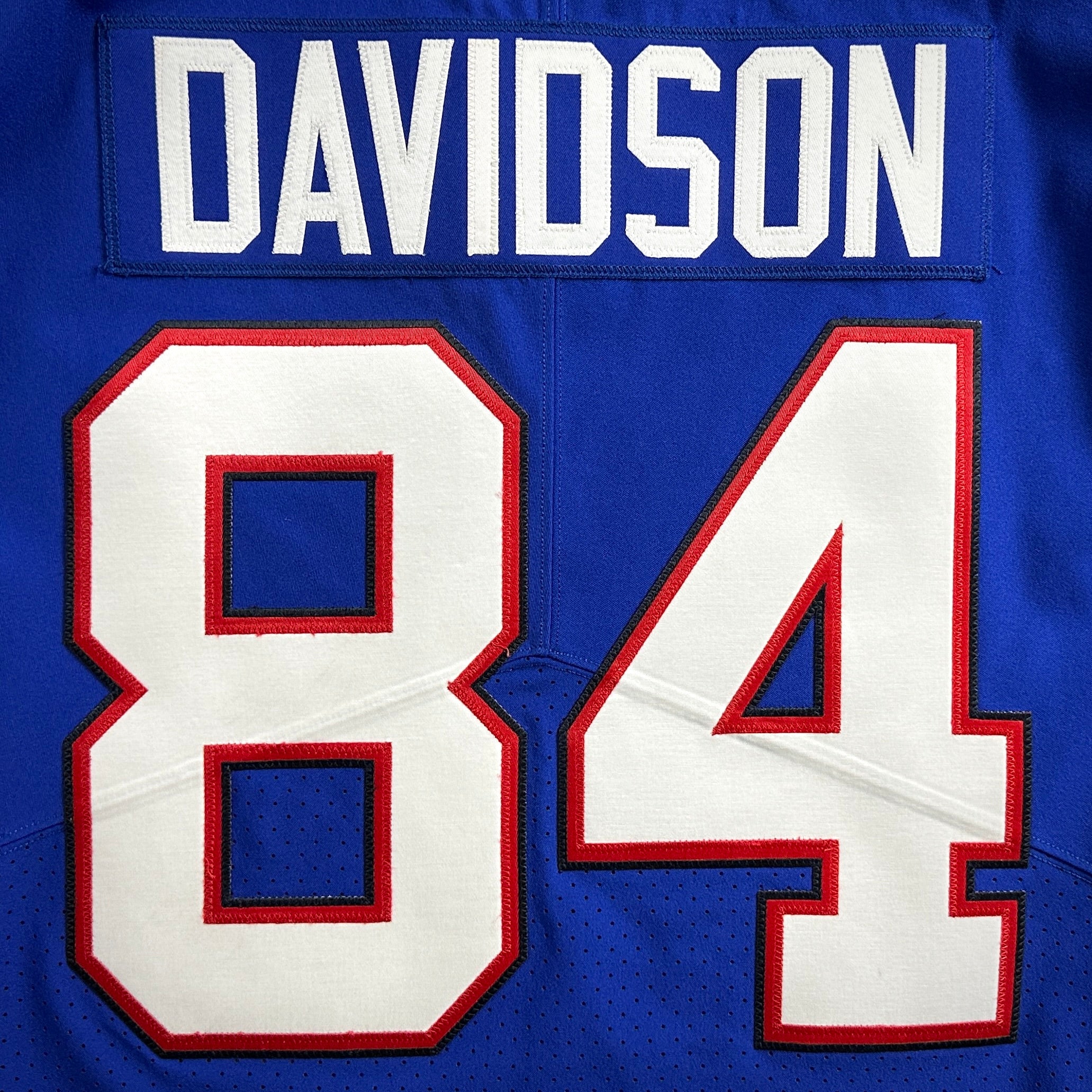 2022 Nike NFL Game-Used Jersey Buffalo Bills Zach Davidson Sz. 44 Team COA