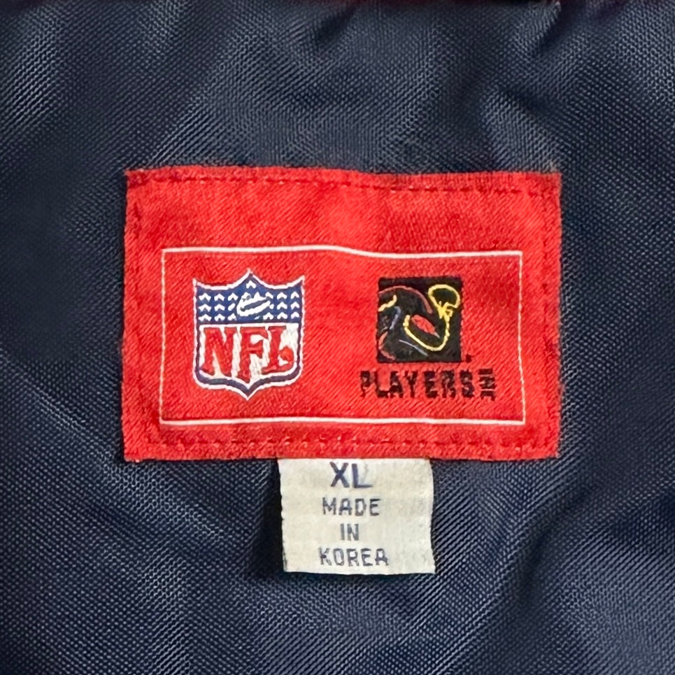 Rare! 2002 Reebok NFL Jacket New England Patriots Tom Brady 12 Sz. XL Vintage