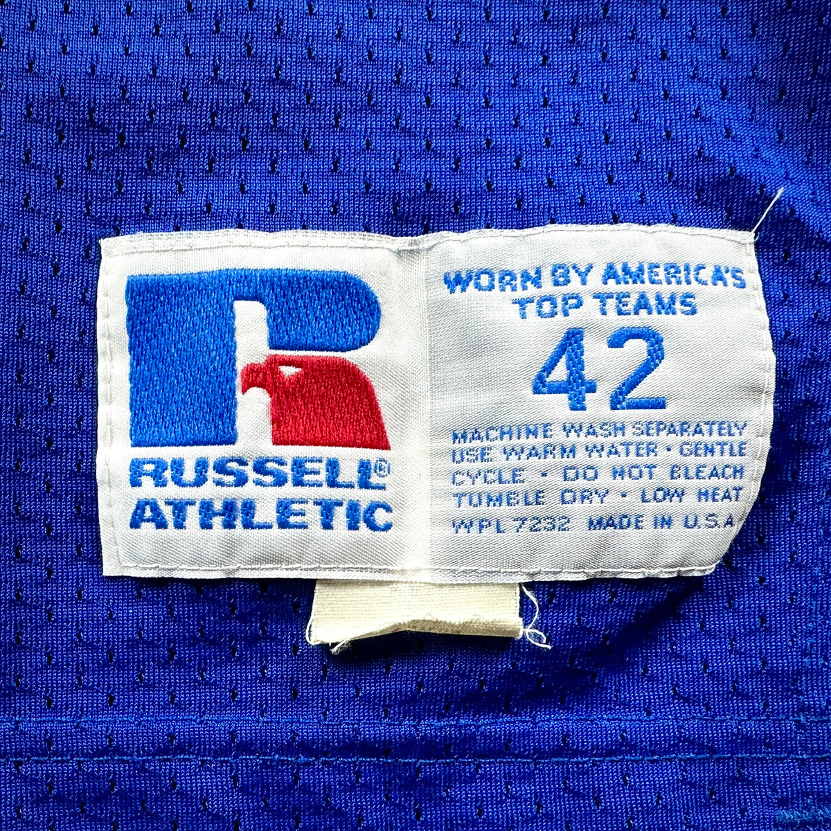 1990 Russell Athletic NFL Team Issued Game Jersey Los Angeles Rams Henry Ellard Sz. 42