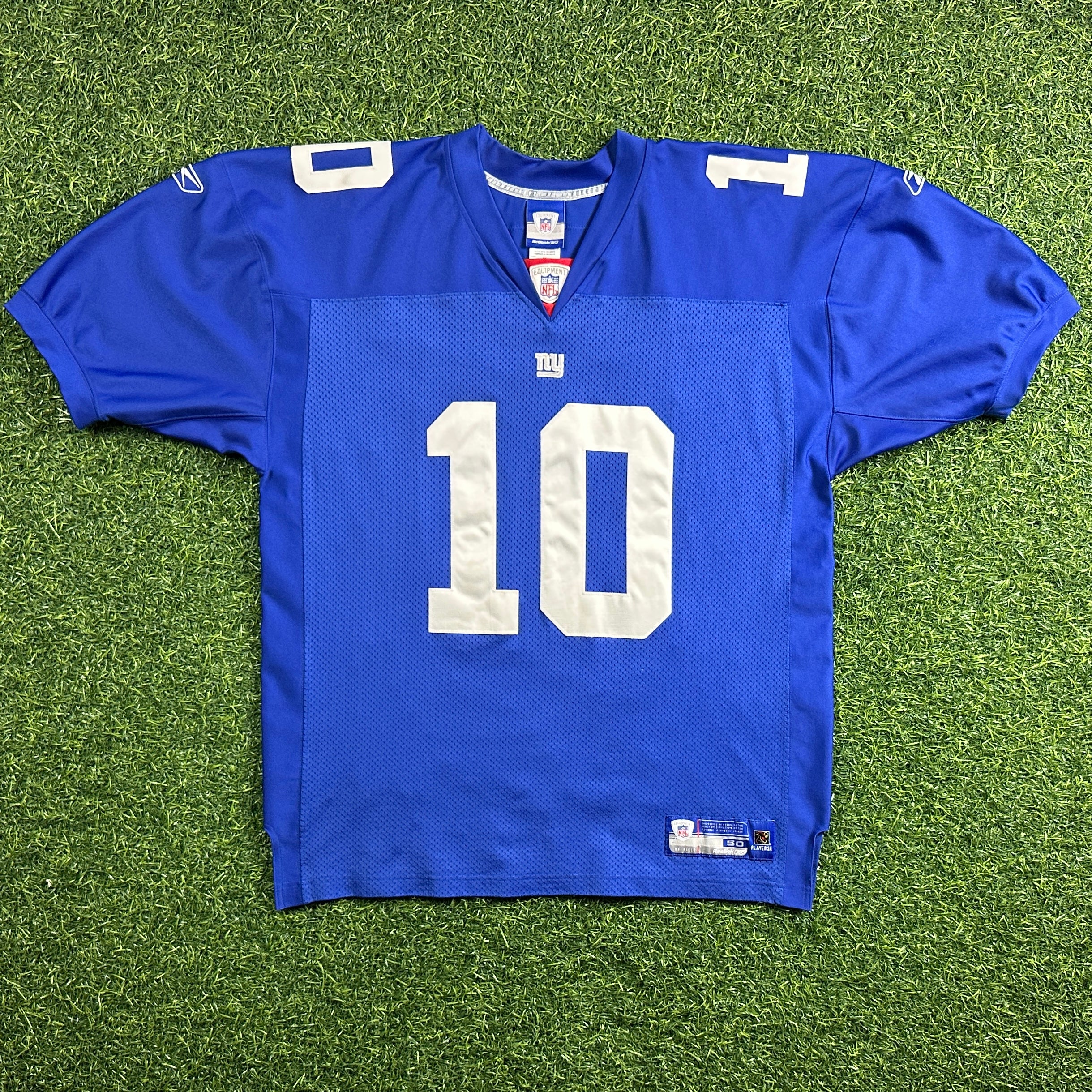 2005 Reebok NFL Authentic Jersey New York Giants Eli Manning Sz. 50 Vintage