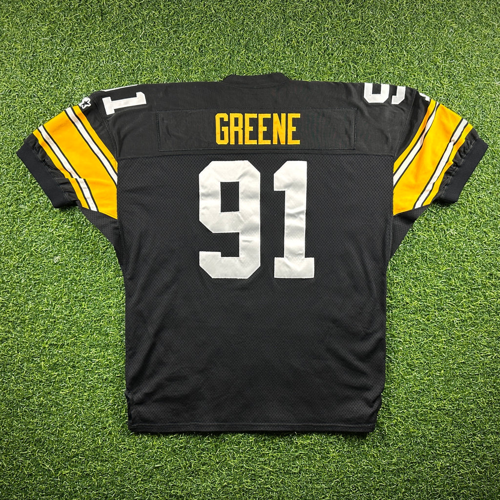 1995 Starter NFL Authentic Jersey Pittsburgh Steelers Kevin Greene Sz 54 Vintage
