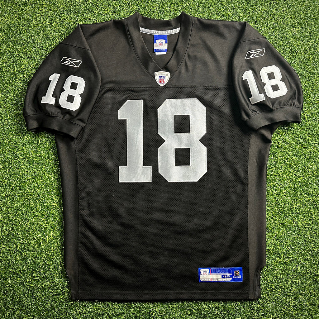 2006 Reebok NFL Authentic Jersey Oakland Raiders Randy Moss Sz. 50 Vintage