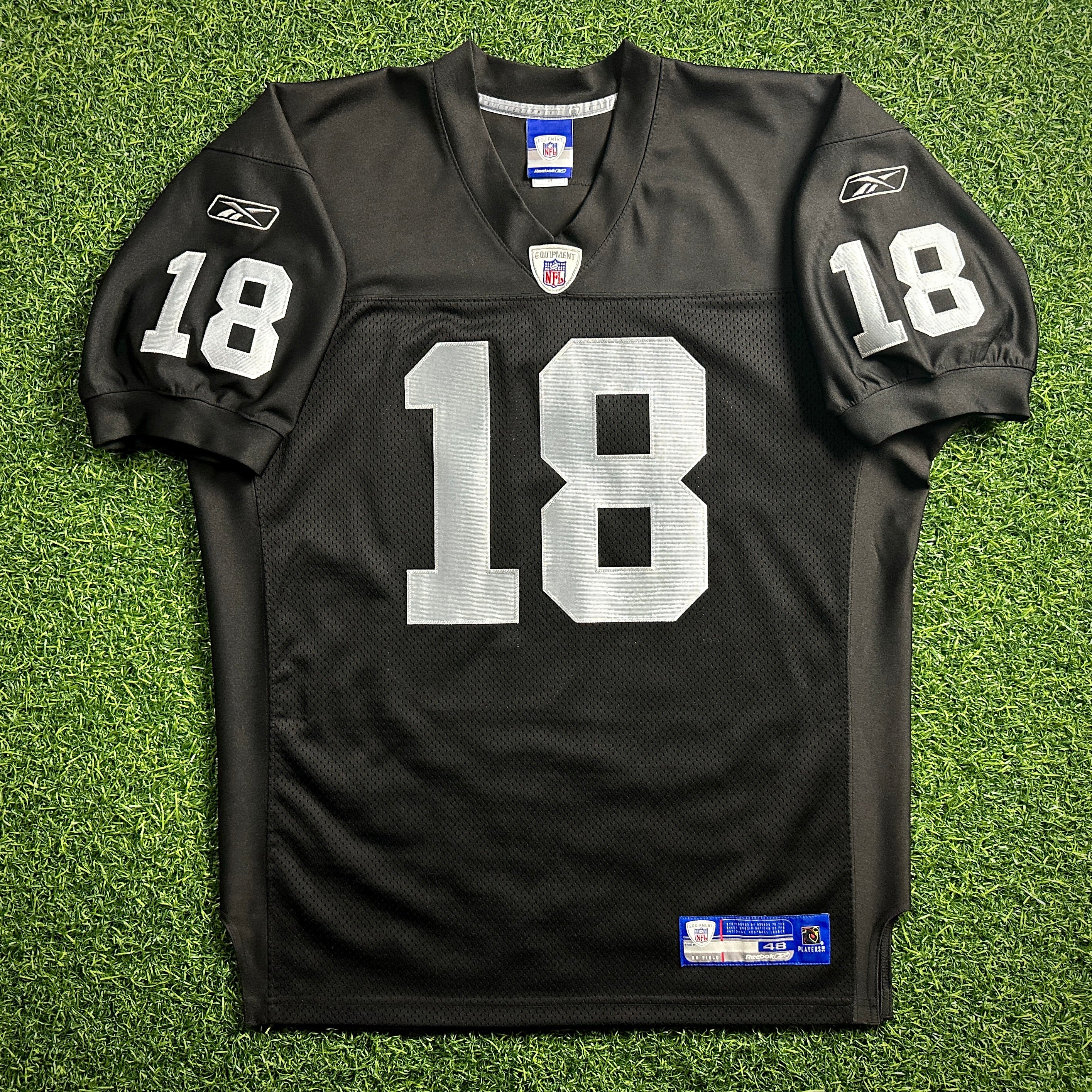 2006 Reebok NFL Authentic Jersey Oakland Raiders Randy Moss Sz. 50 Vintage