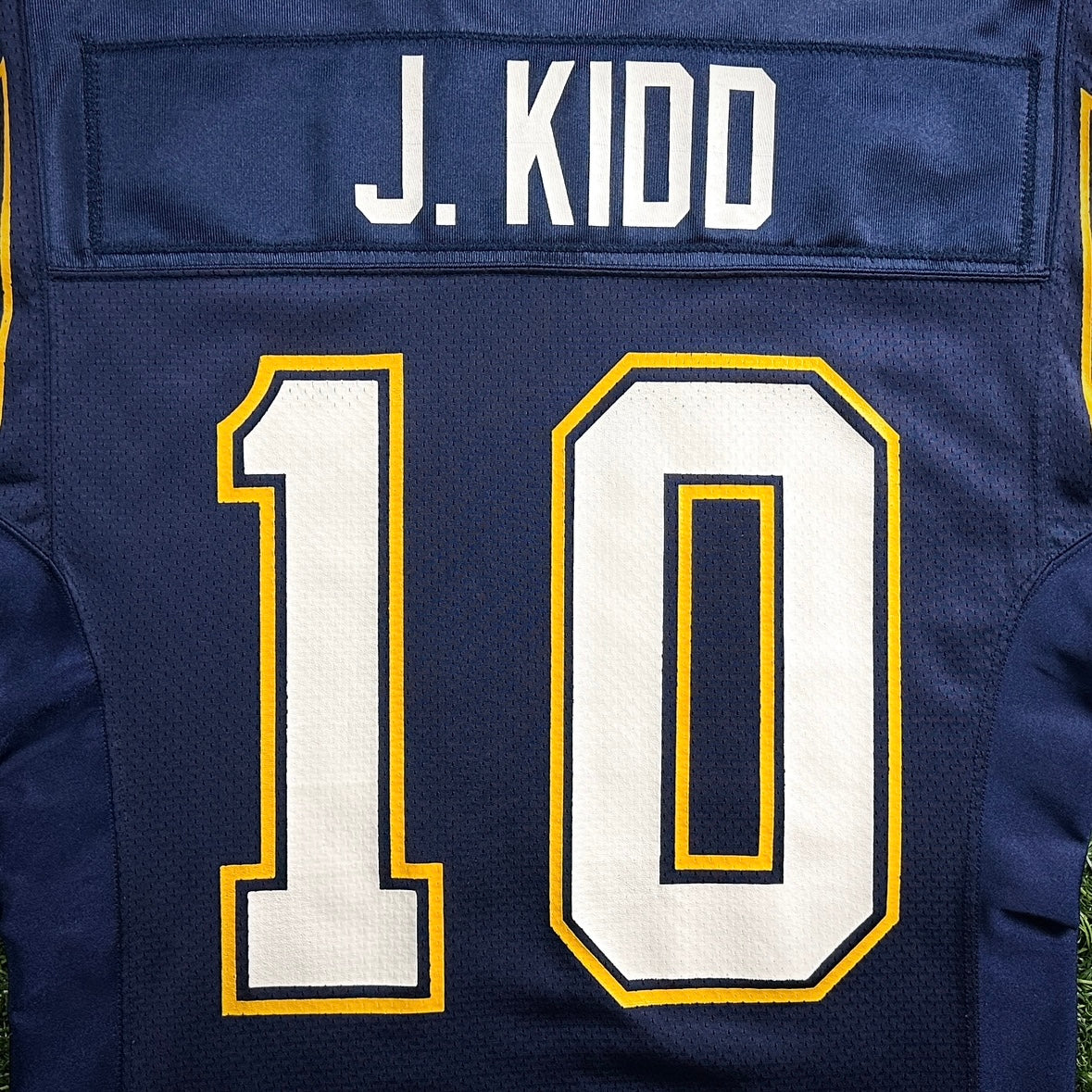 Starter NFL Authentic Team-Issued Game Jersey San Diego Chargers John Kidd Berlin WI