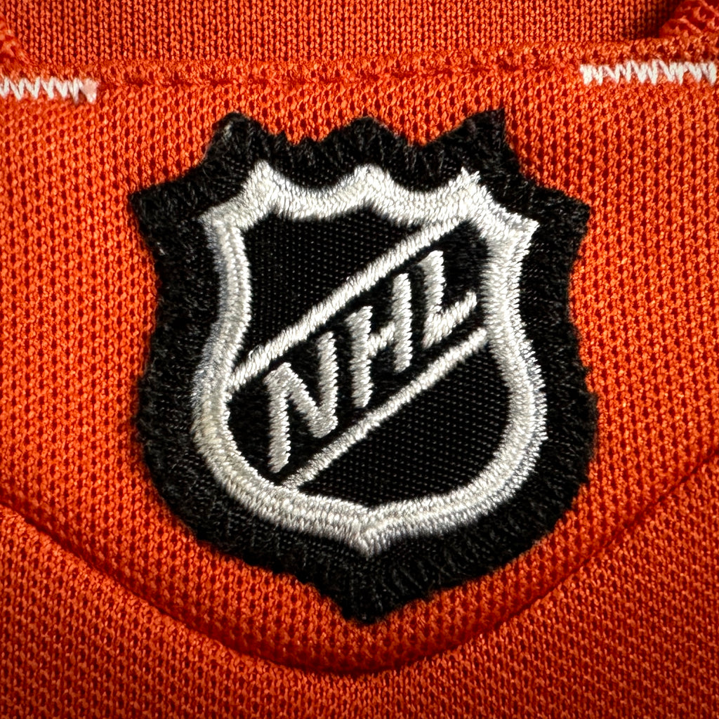 2005 Reebok NHL Team Issued Jersey Buffalo Sabres Practice Orange Sz. 56 Vintage
