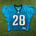 2006 Reebok NFL Game-Used Practice Jersey Jacksonville Jaguars Fred Taylor Sz. 46 Hit Marks