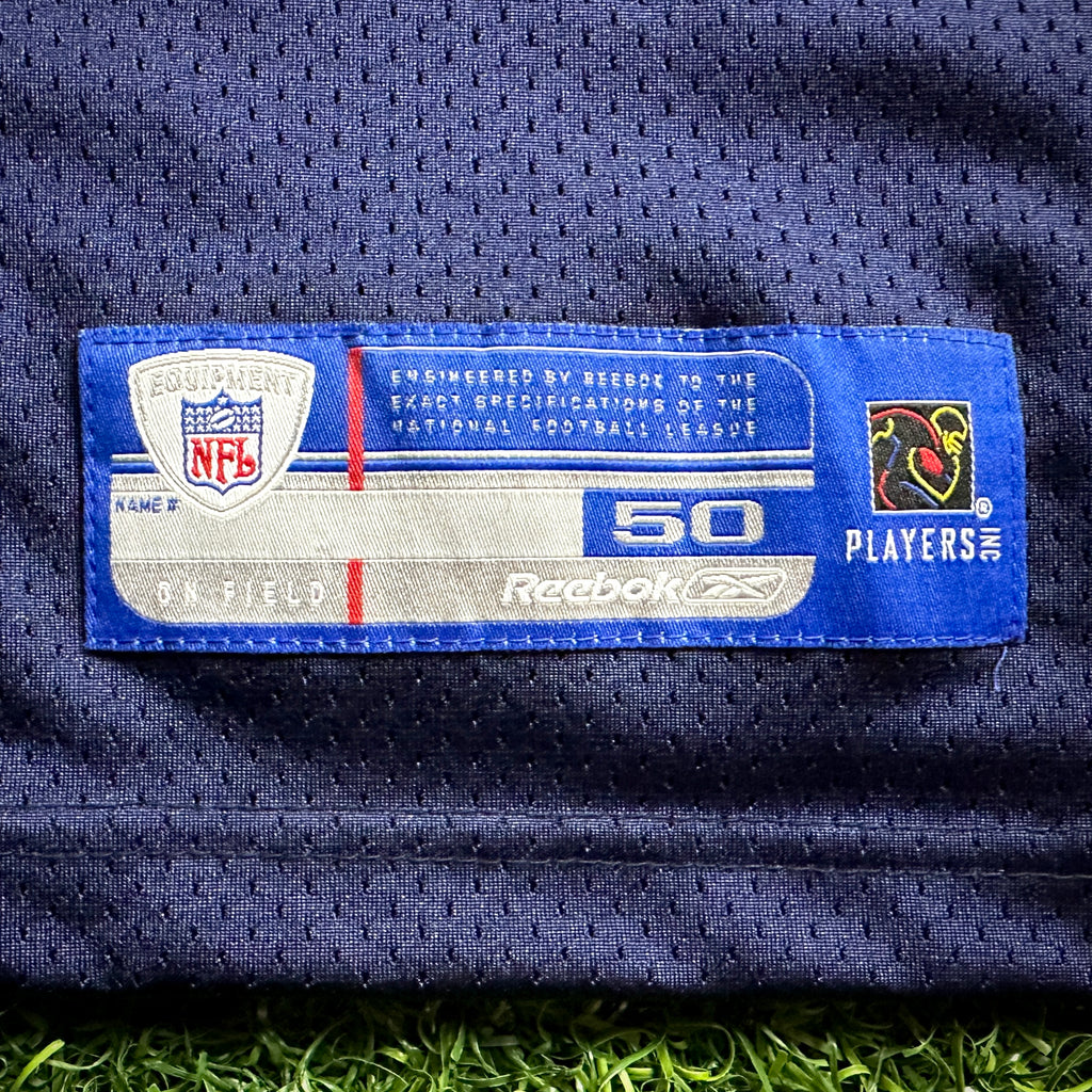 2004 Reebok NFL Authentic Jersey New England Patriots Tom Brady Sz 50 Super Bowl