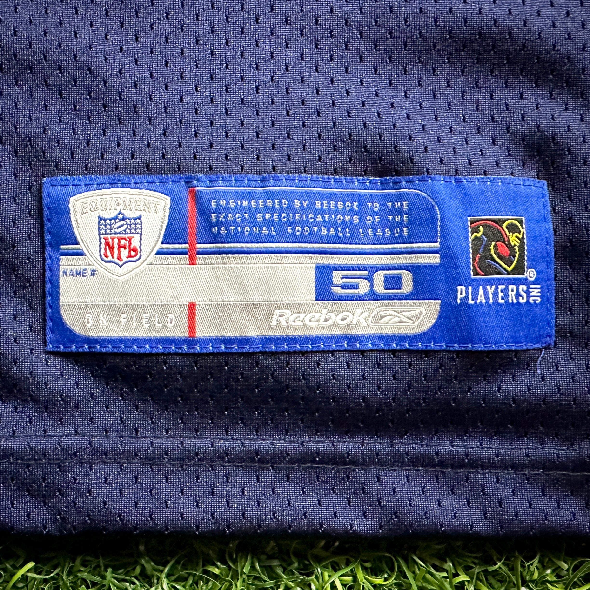 2004 Reebok NFL Authentic Jersey New England Patriots Tom Brady Sz 50 Super Bowl