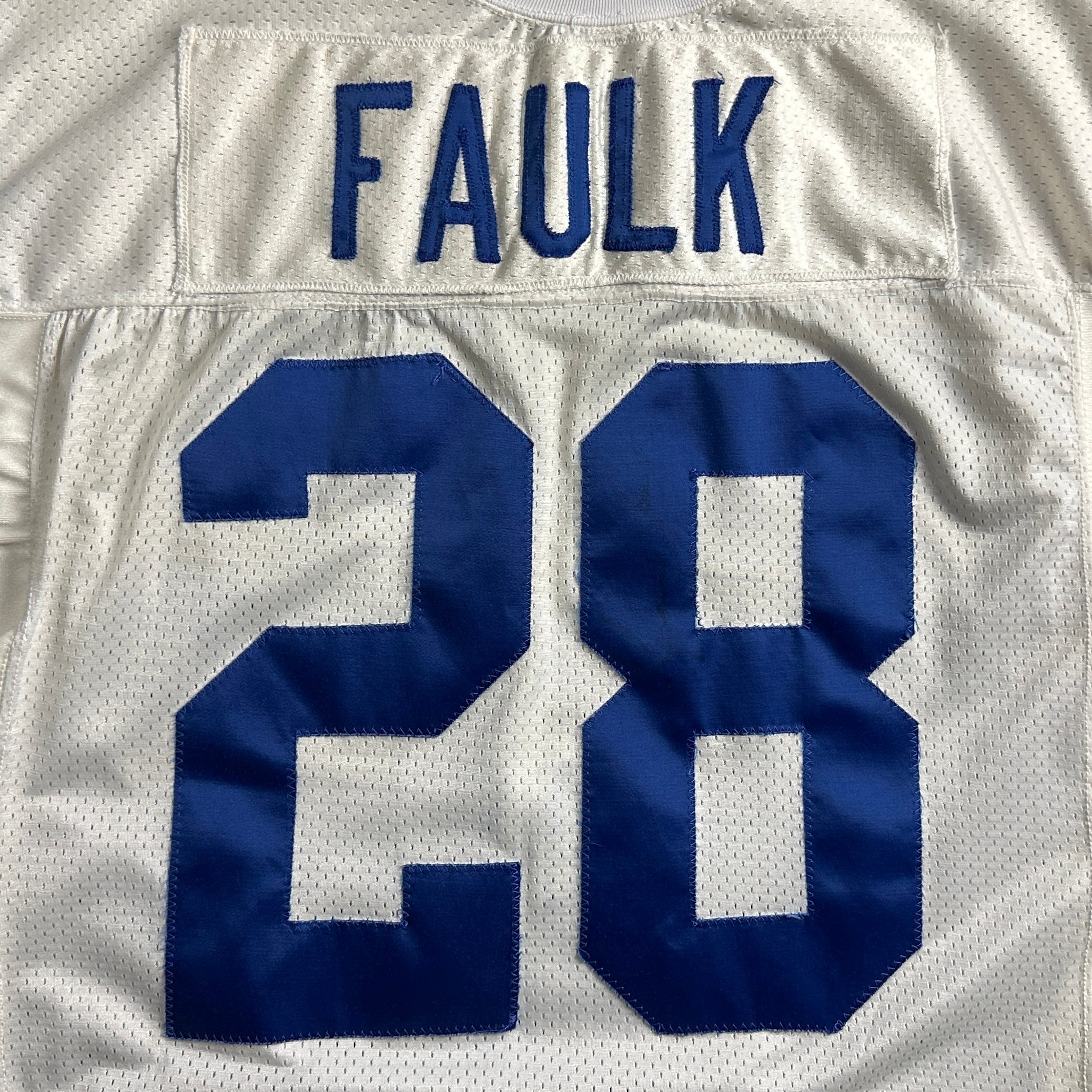 1995 Wilson NFL Team Issued Game Jersey Indianapolis Colts Marshall Faulk 48 HOF
