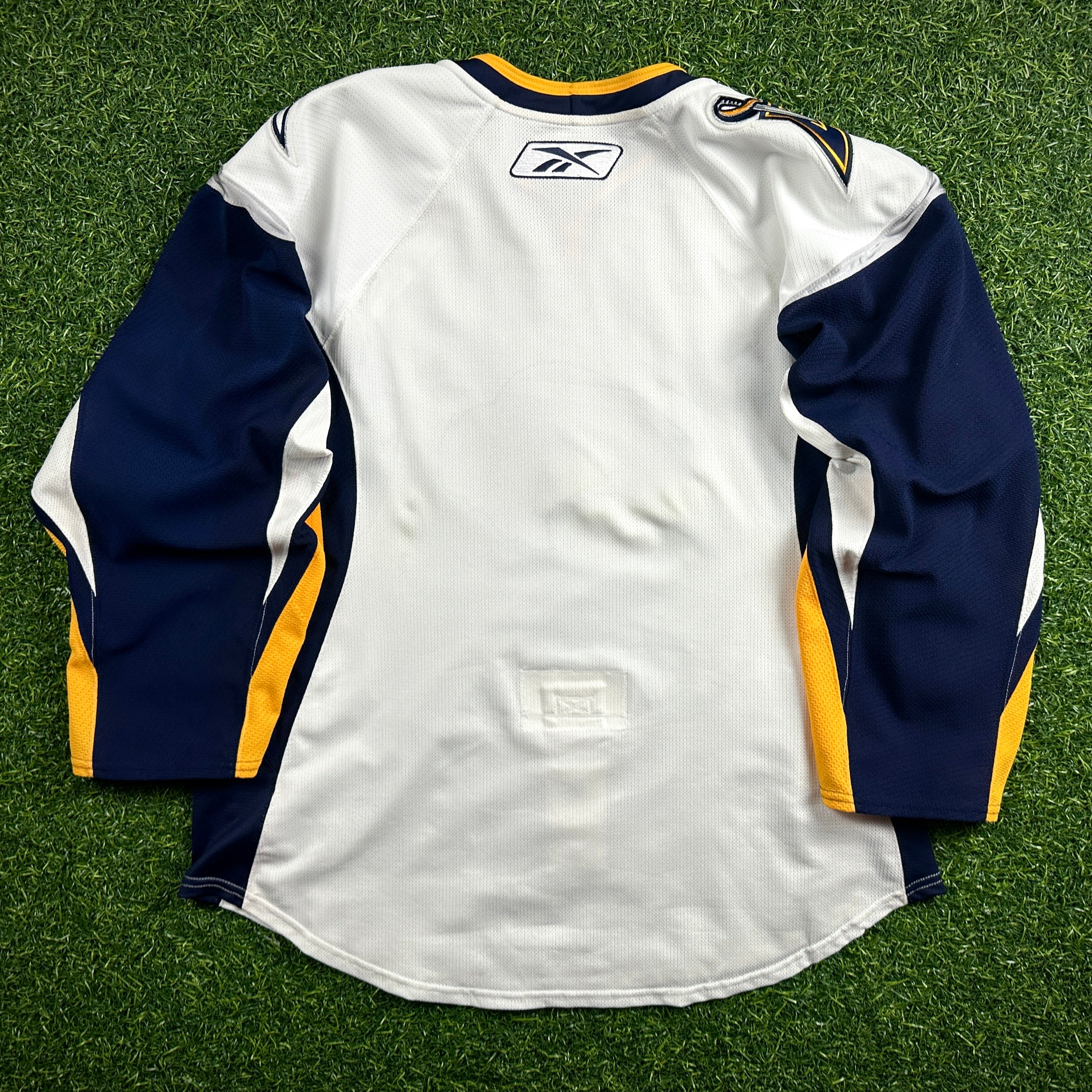 2007/08 Reebok NHL Team Issued Game Jersey Buffalo Sabres Sz. 56 MIC Throwback