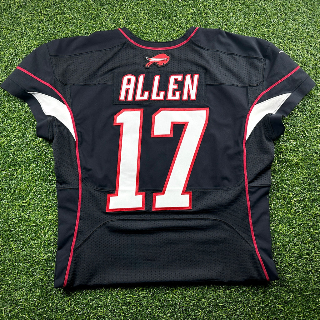 Nike NFL X NHL Team-Issued Game Jersey Buffalo Bills Sabres Josh Allen Sz. 46 Q-BK