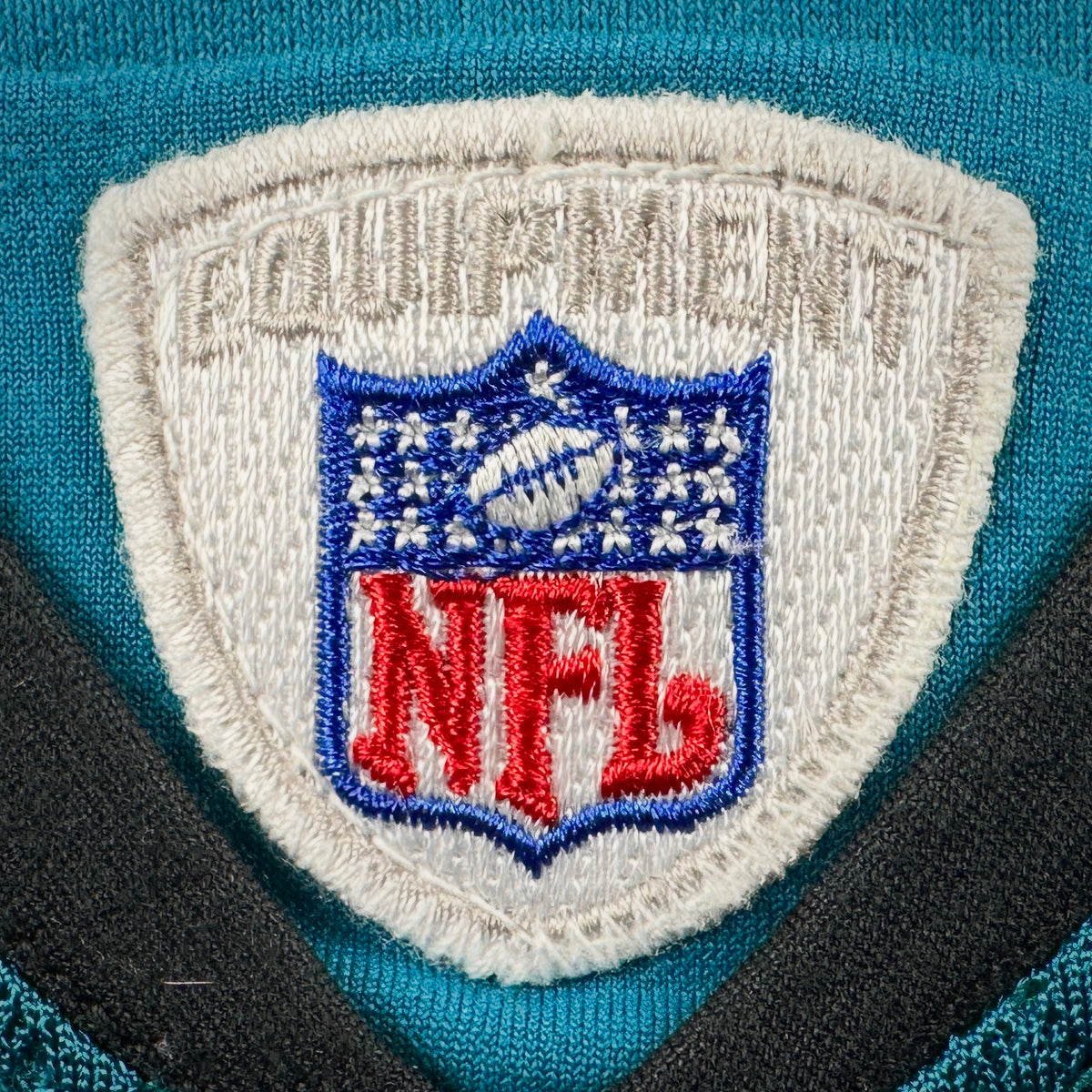 2007 Reebok NFL Game-Used Jersey Jacksonville Jaguars Brian Williams Teal Throwback