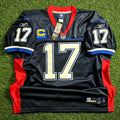New! Reebok NFL Authentic Reverse Retro Jersey Buffalo Bills Josh Allen Sz. 52