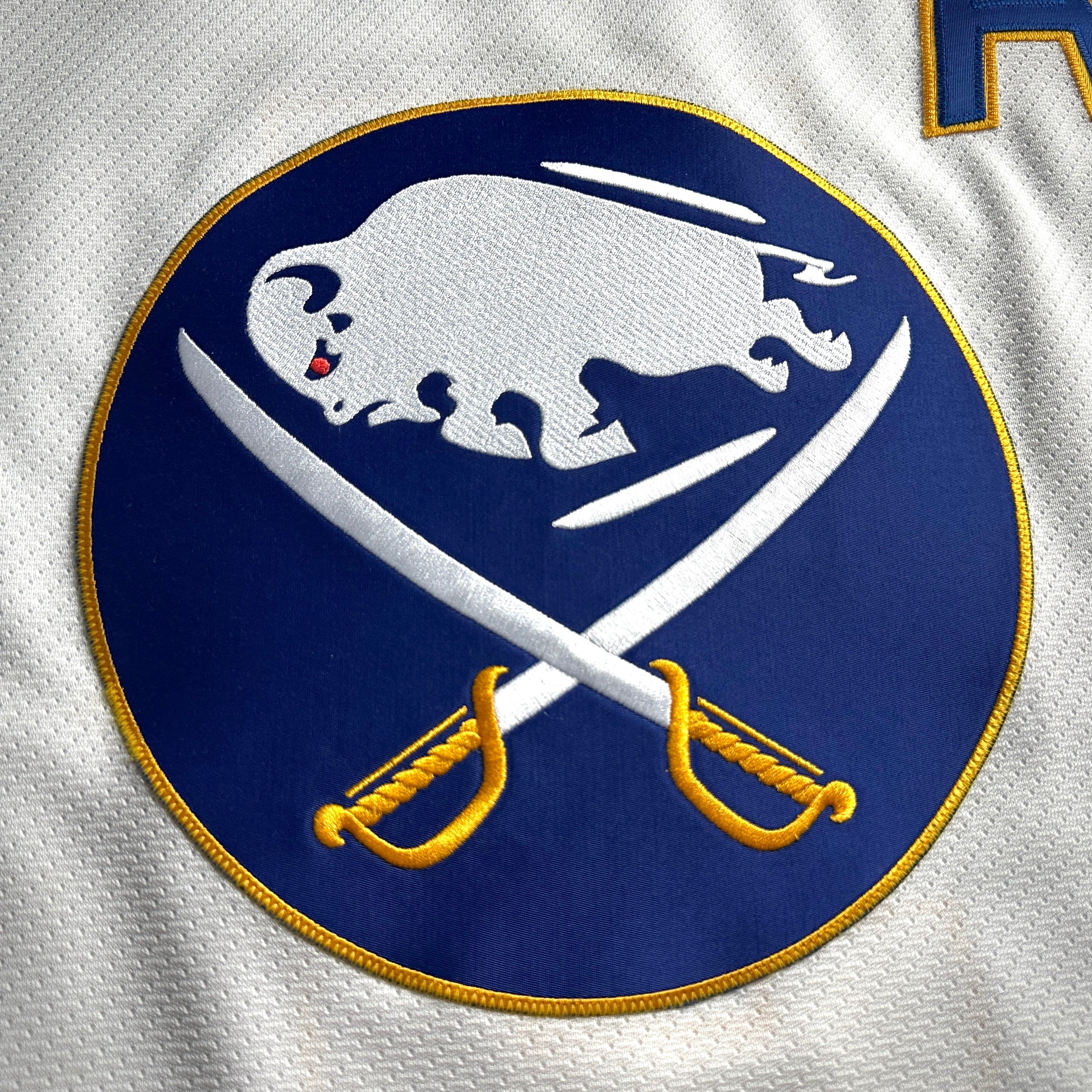 CCM NHL On-Ice Authentic 1988 Jersey Buffalo Sabres Mike Ramsey Sz. 50 Throwback