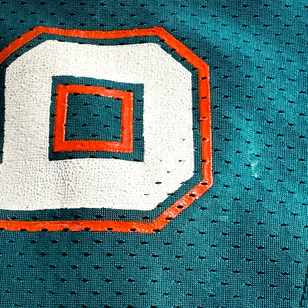 1991 Wilson NFL Game Used Worn Jersey Miami Dolphins Darren Handy Joe Robbie JR