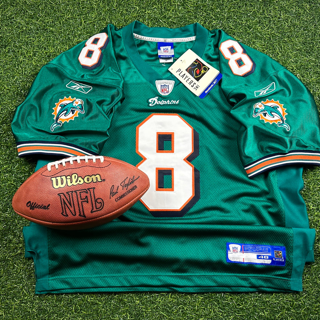New! 2006 Reebok NFL Authentic Jersey Miami Dolphins Daunte Culpepper Sz. 48 NWT