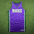 2003/04 Reebok NBA Team Issued Game Jersey Milwaukee Bucks Sz. 54 Berlin WI