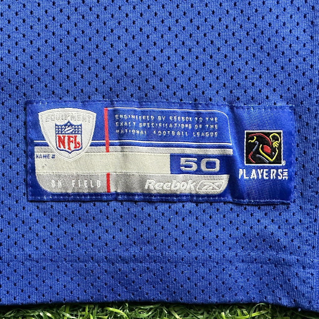 2005 Reebok NFL Authentic Jersey New York Giants Eli Manning Sz. 50 Vintage