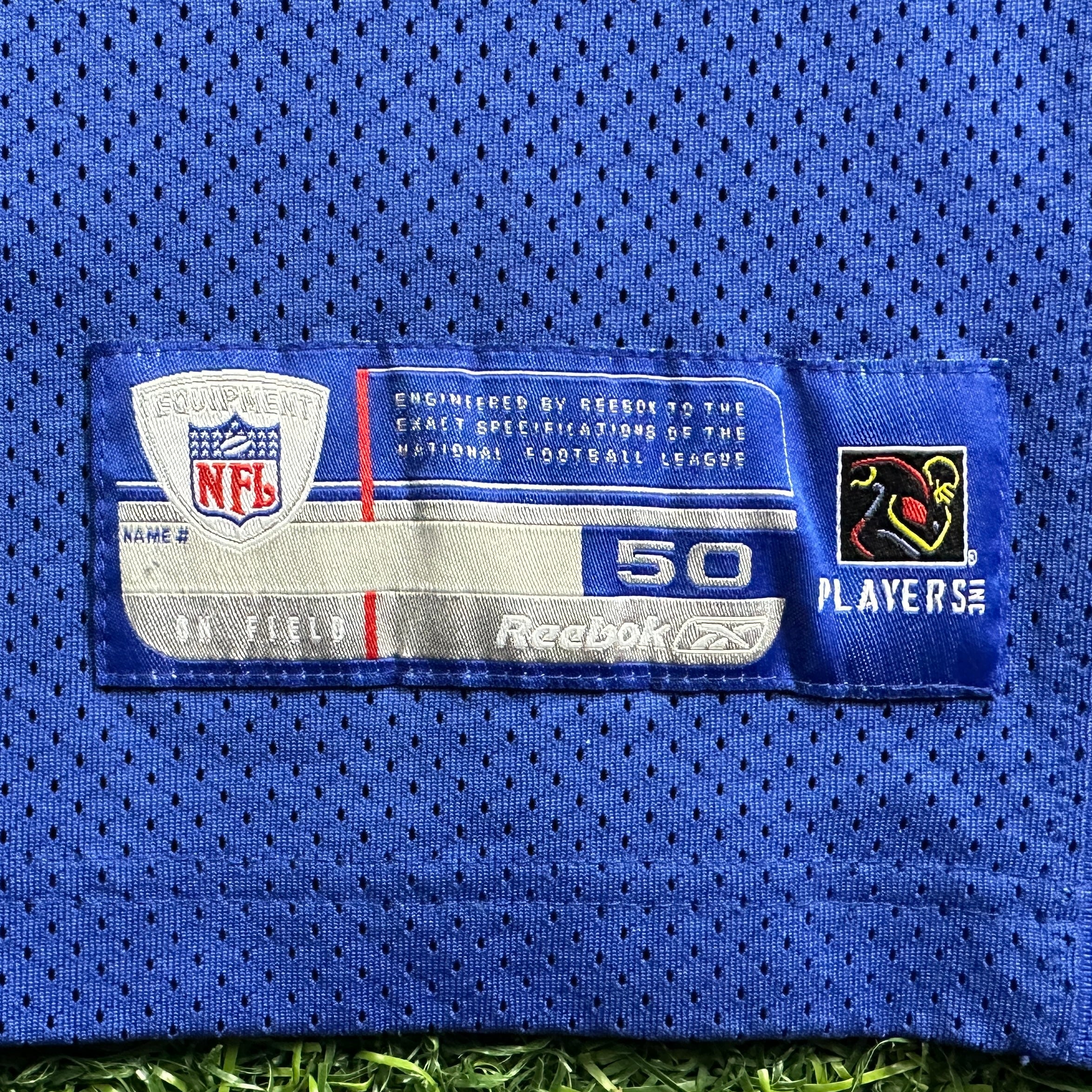 2005 Reebok NFL Authentic Jersey New York Giants Eli Manning Sz. 50 Vintage