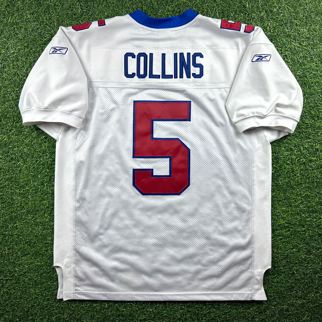 2003 Reebok NFL Authentic Jersey New York Giants Kerry Collins Sz. 52 Vintage
