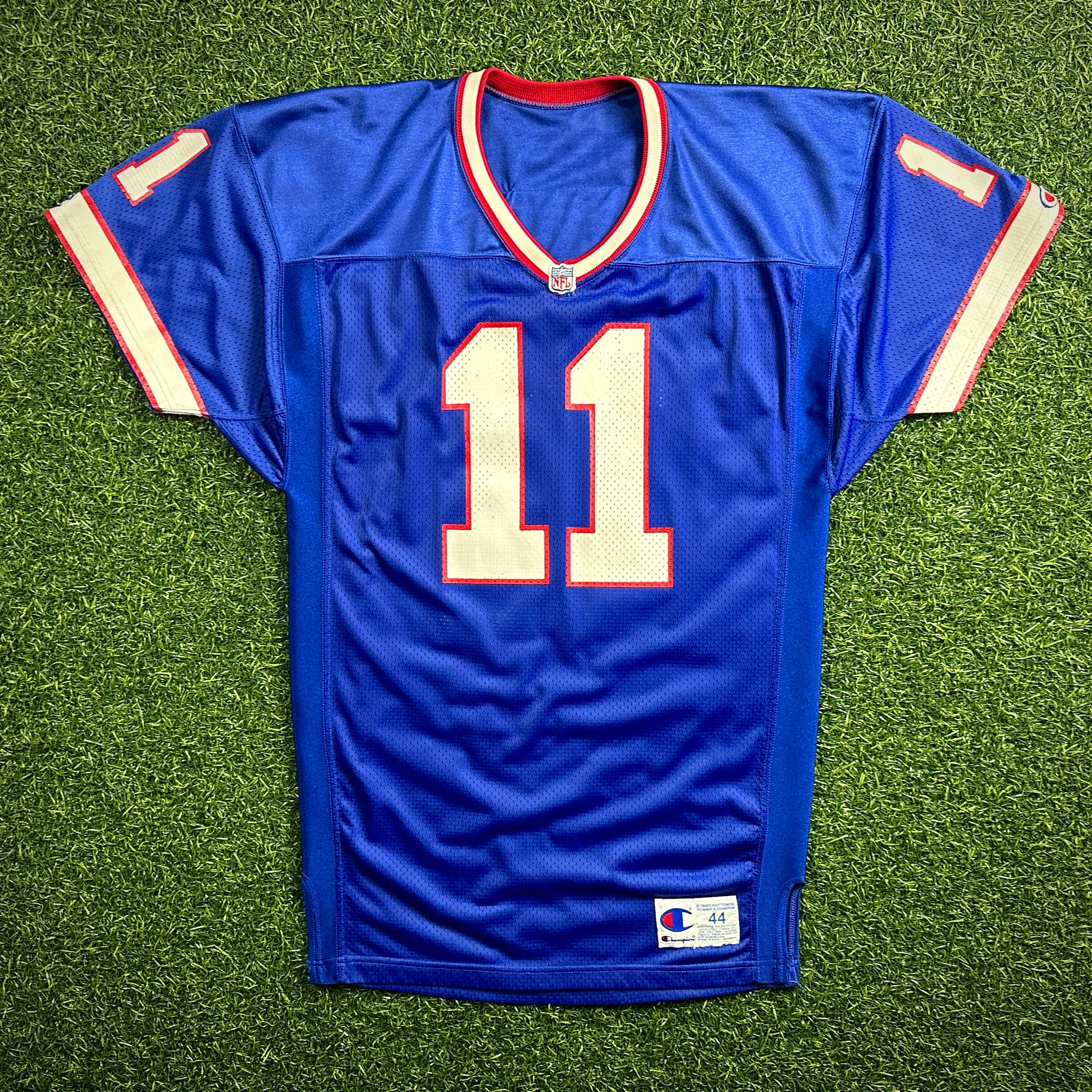1991 Champion NFL Team Issued Game Jersey Buffalo Bills Scott Norwood Sz. 44