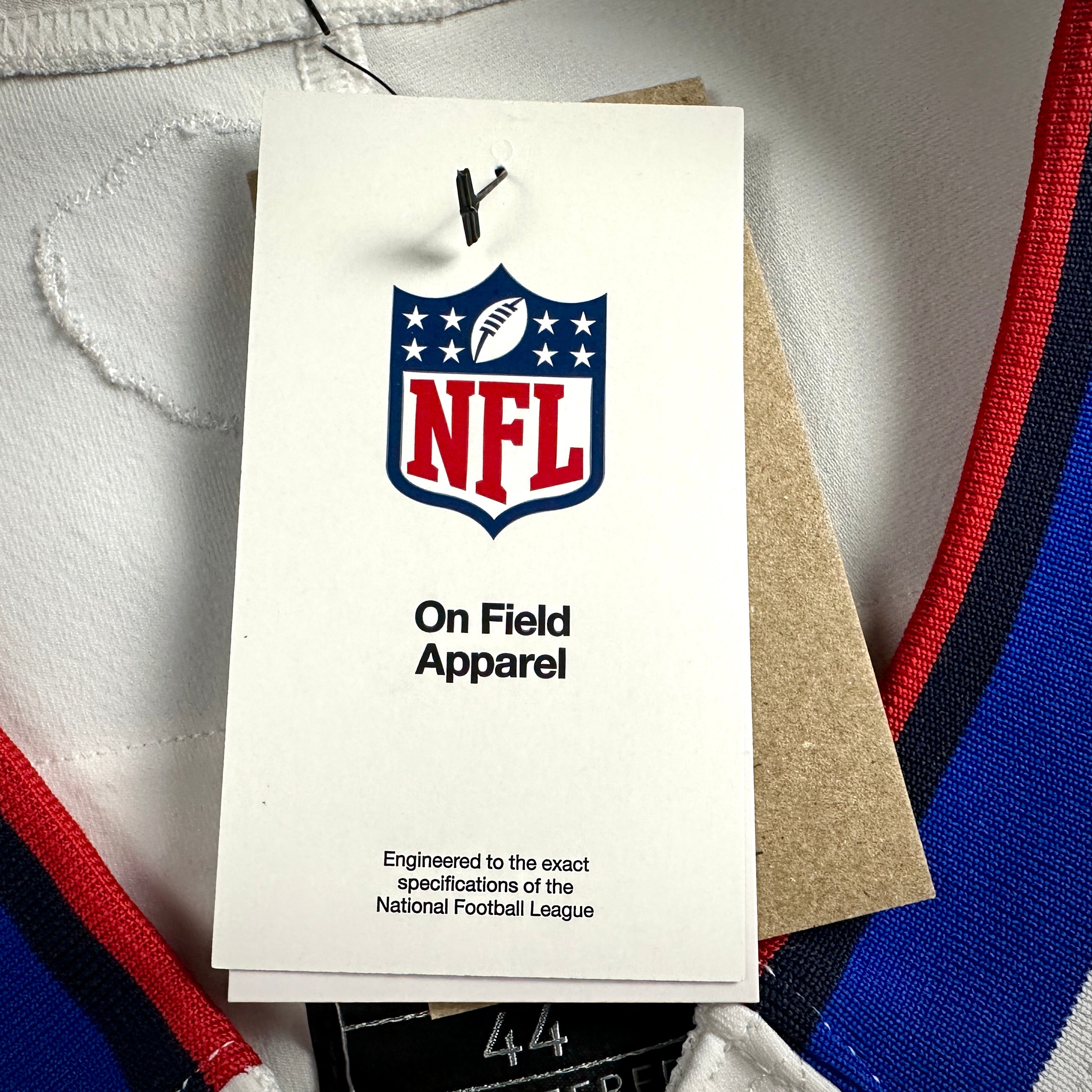 New! 2025 Nike NFL Elite Authentic Jersey Buffalo Bills Josh Allen Sz. 44 MVP