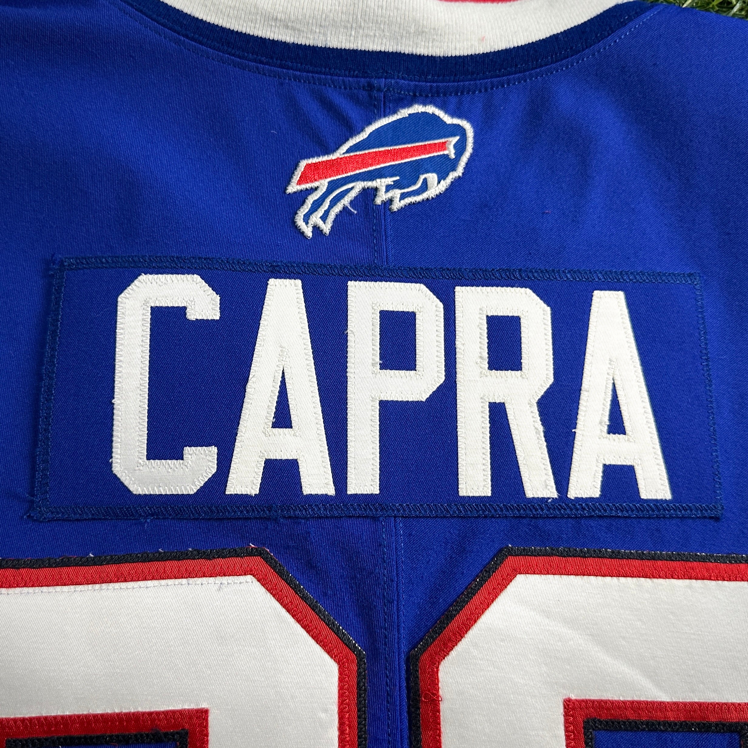 2022 Nike NFL Game-Used Jersey Buffalo Bills Jacob Capra Sz. 48 Team COA