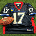 Reebok NFL Authentic Reverse Retro Jersey Buffalo Bills Josh Allen Sz. 52