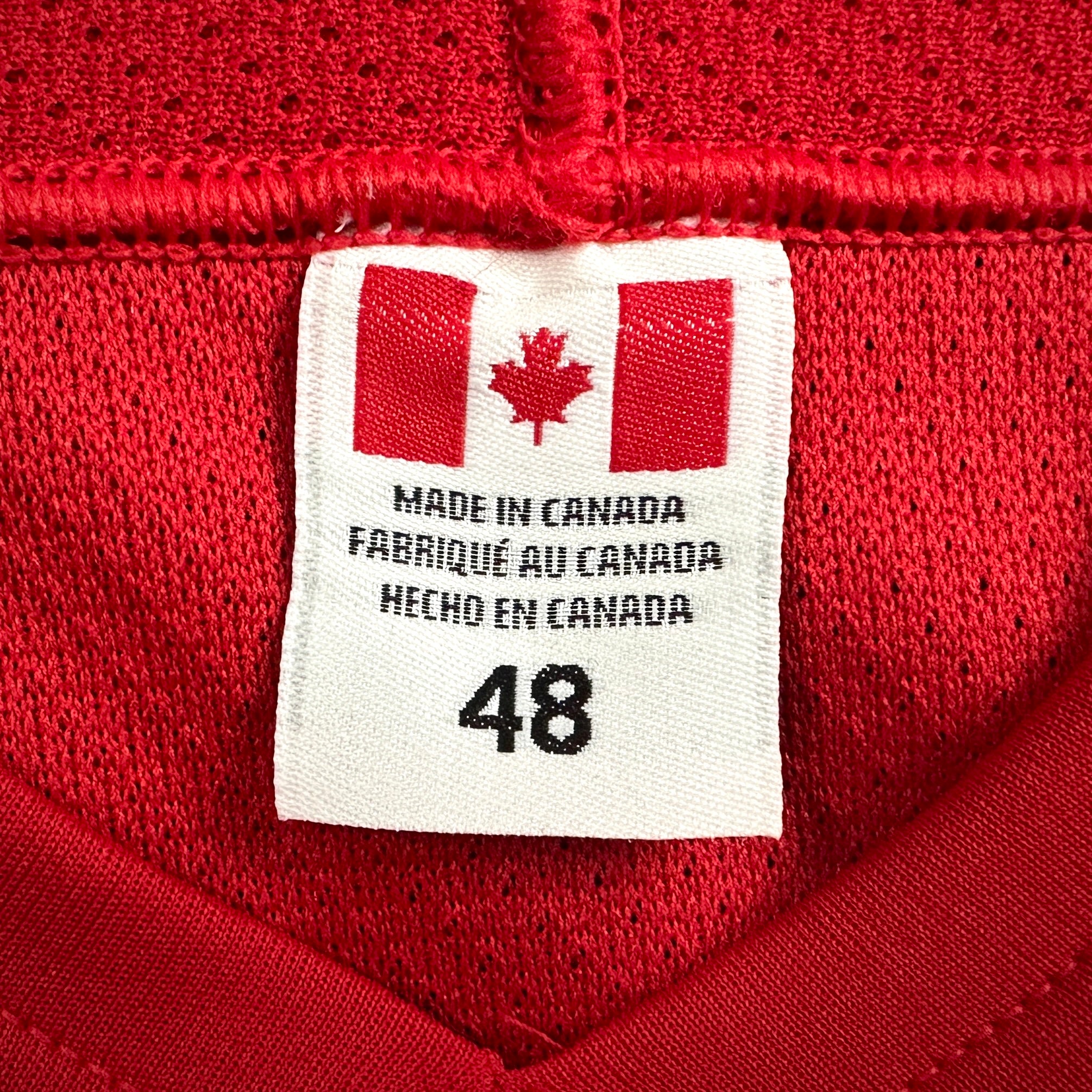 2005/06 Reebok NHL 6100 Pro Model Jersey Detroit Red Wings Sz. 48 Team Issued