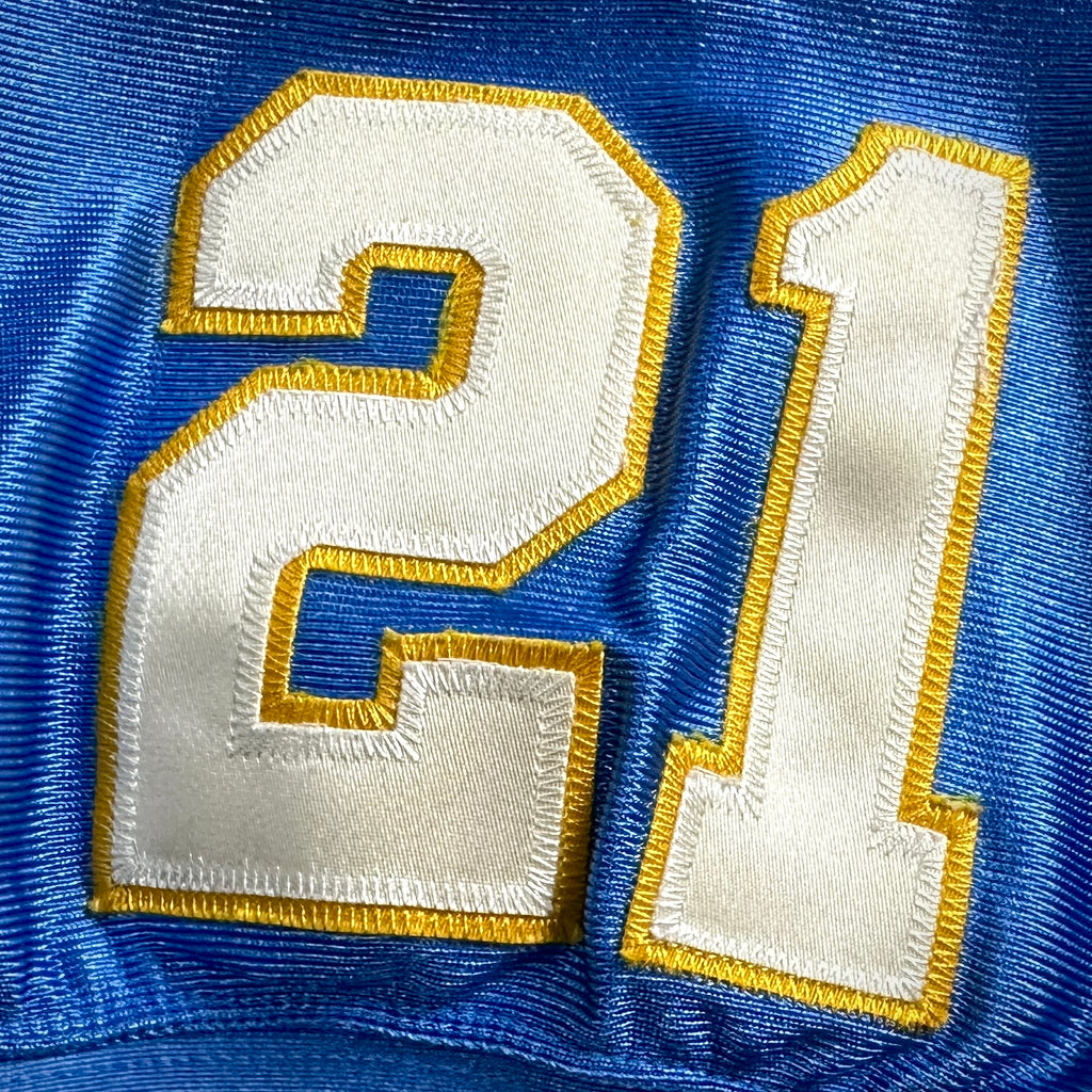 2002 Reebok NFL Authentic Jersey San Diego Chargers LaDanian Tomlinson 52 Throwback