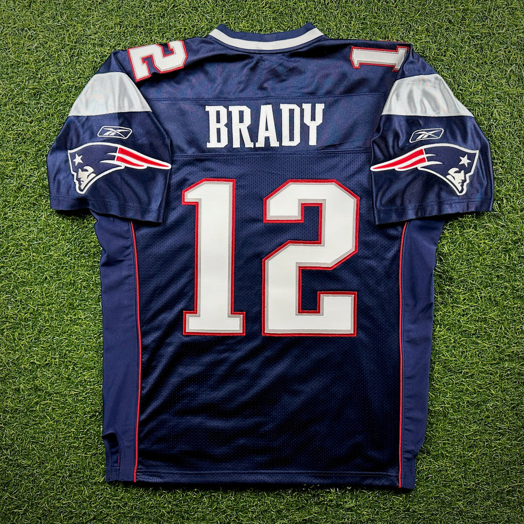New! 2007 Reebok NFL Authentic Jersey New England Patriots Tom Brady Sz. 48 Vintage
