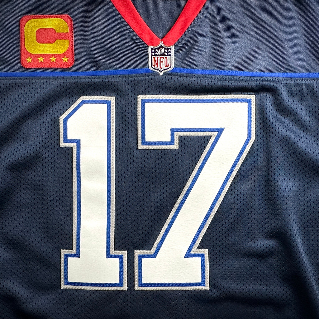 New! Reebok NFL Authentic Reverse Retro Jersey Buffalo Bills Josh Allen Sz. 52