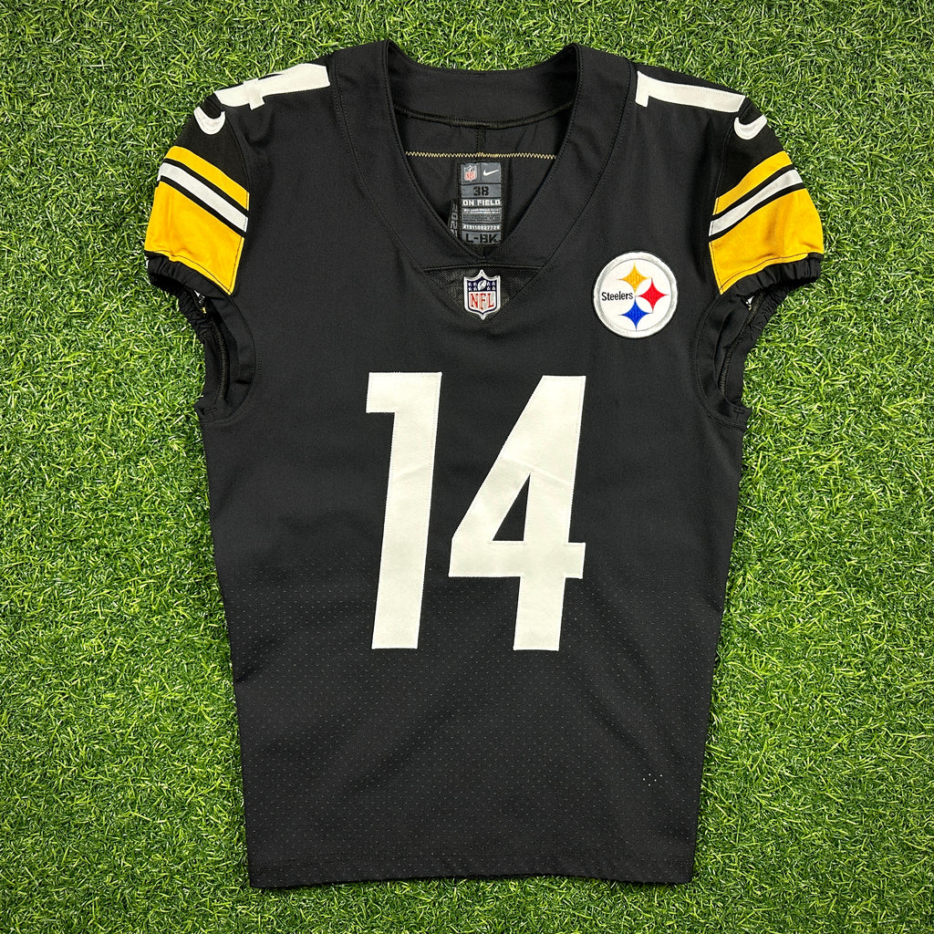 2022 Nike NFL Team Issued Game Jersey Pittsburgh Steelers George Pickens Rookie Sz. 38 L-BK