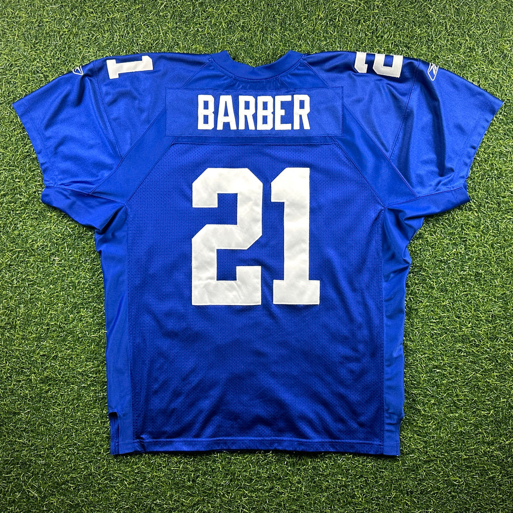 2002 Reebok NFL Authentic Jersey New York Giants Tiki Barber Sz. 52 Vintage