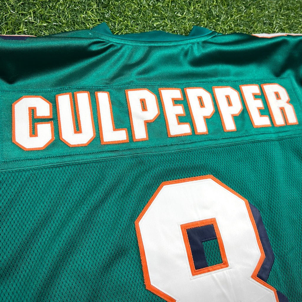 New! 2006 Reebok NFL Authentic Jersey Miami Dolphins Daunte Culpepper Sz. 48 NWT