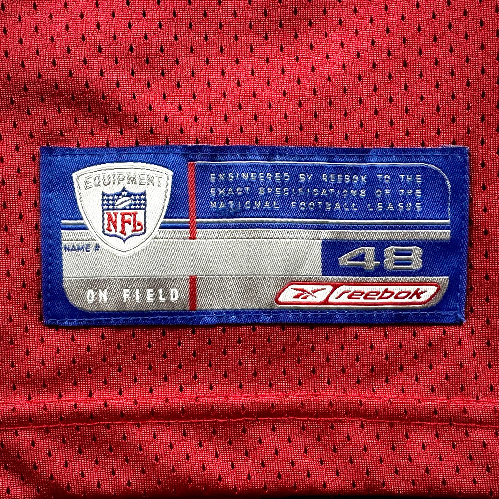 2002 Reebok NFL Authentic Jersey Tampa Bay Buccaneers Keyshawn Johnson Sz. 48 Super Bowl XXXVII