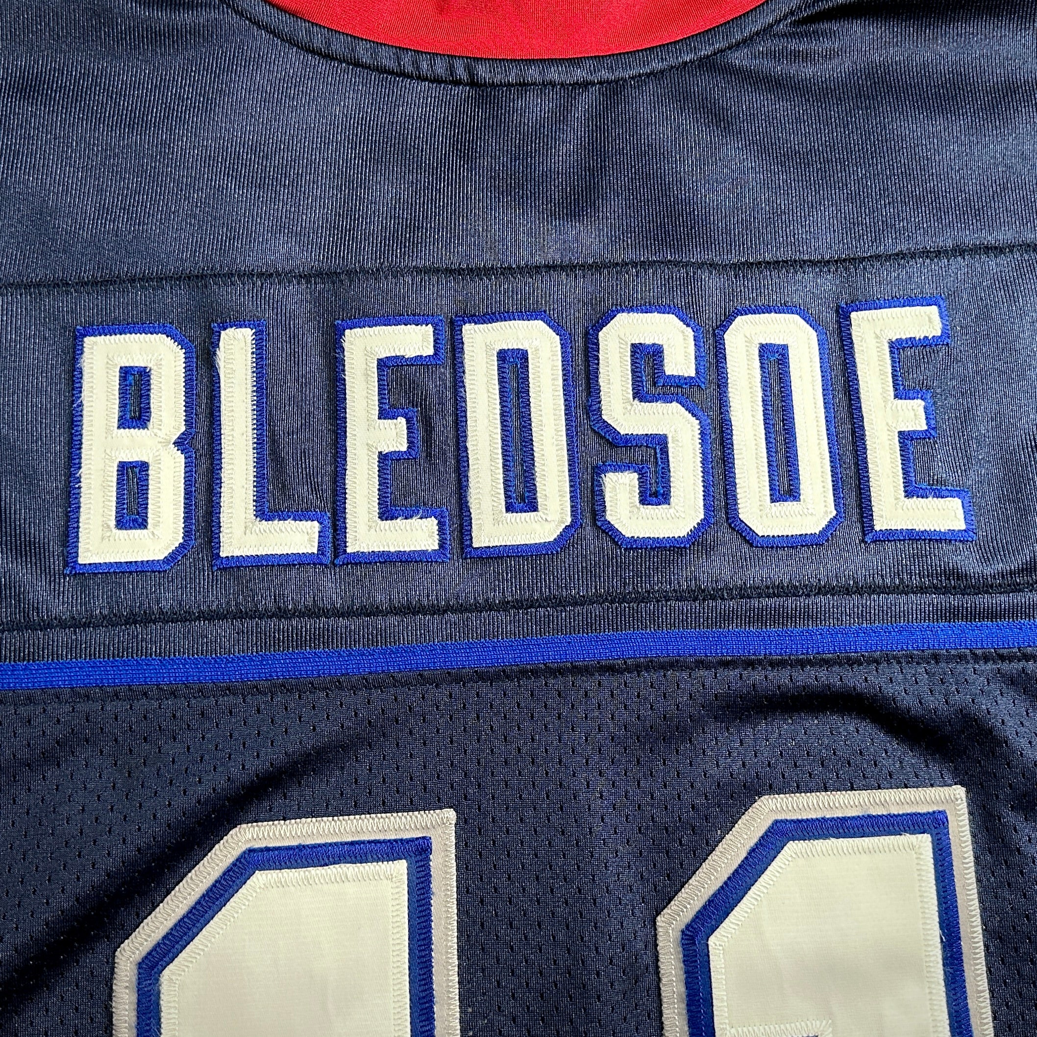 2002 Reebok NFL Authentic Jersey Buffalo Bills Drew Bledsoe Sz. 52 Vintage