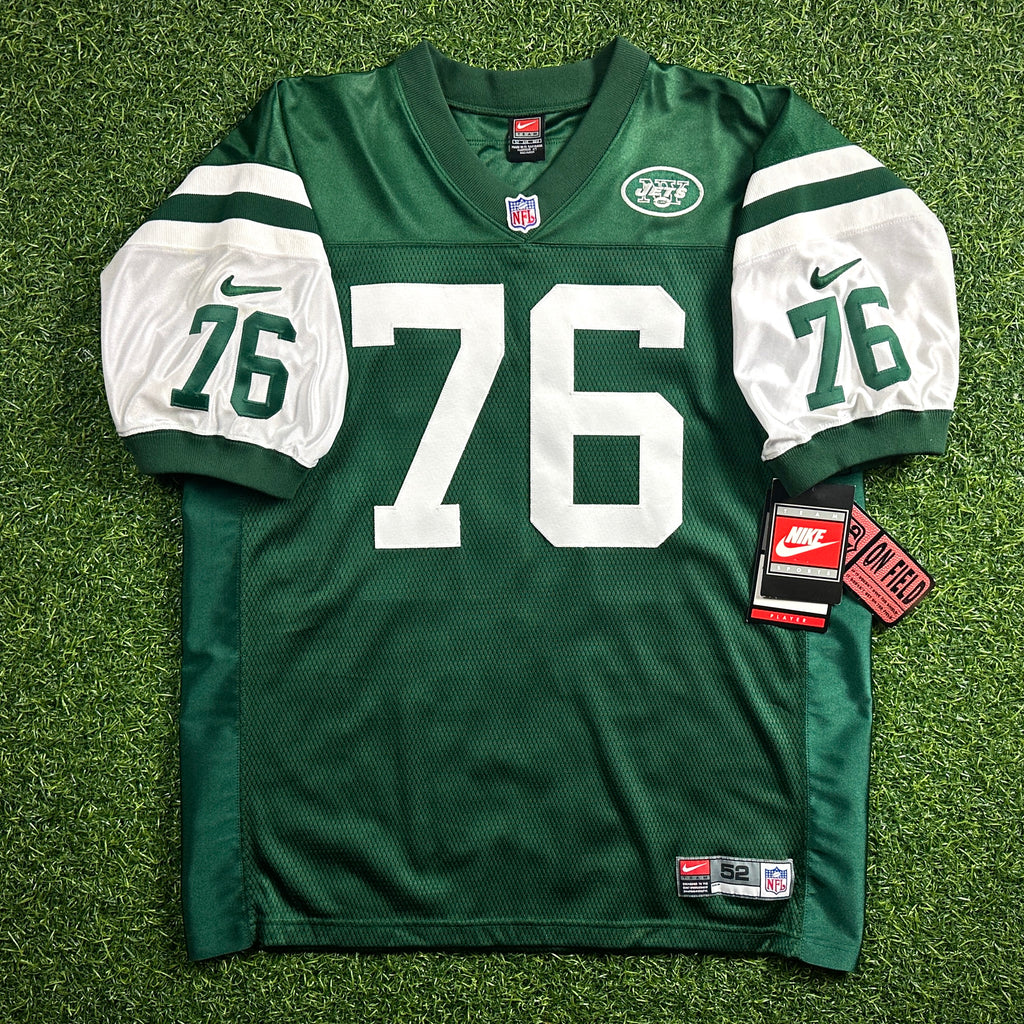 New! 2000 Nike NFL Authentic Jersey New York Jets Jumbo Elliott Sz. 52 NWT