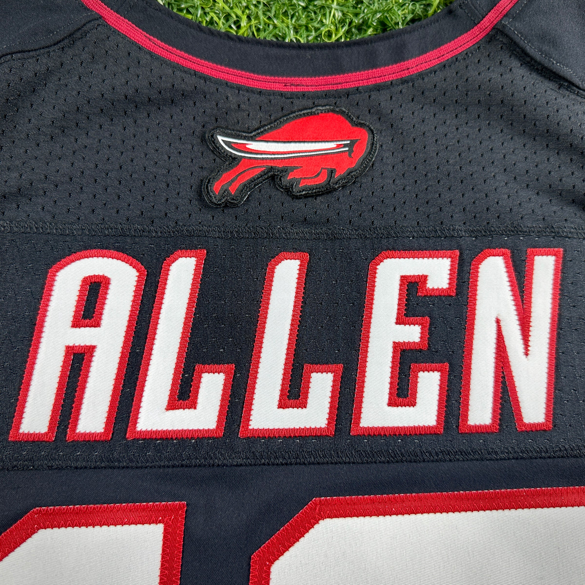 Nike NFL X NHL Team-Issued Game Jersey Buffalo Bills Sabres Josh Allen Sz. 46 Q-BK
