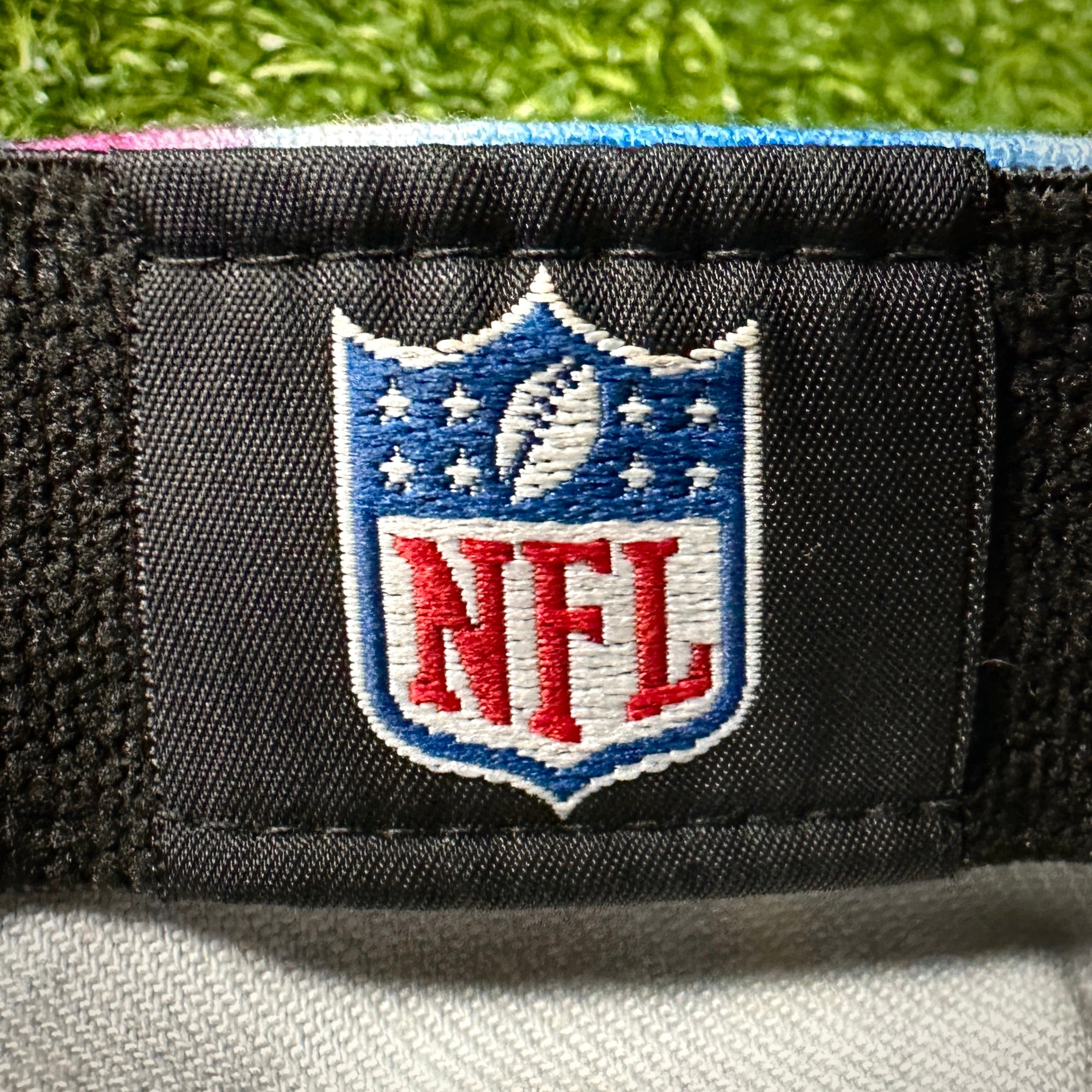 2018 New Era NFL Crucial Catch Hat Buffalo Bills Tie Dye Cancer Sz. M/L