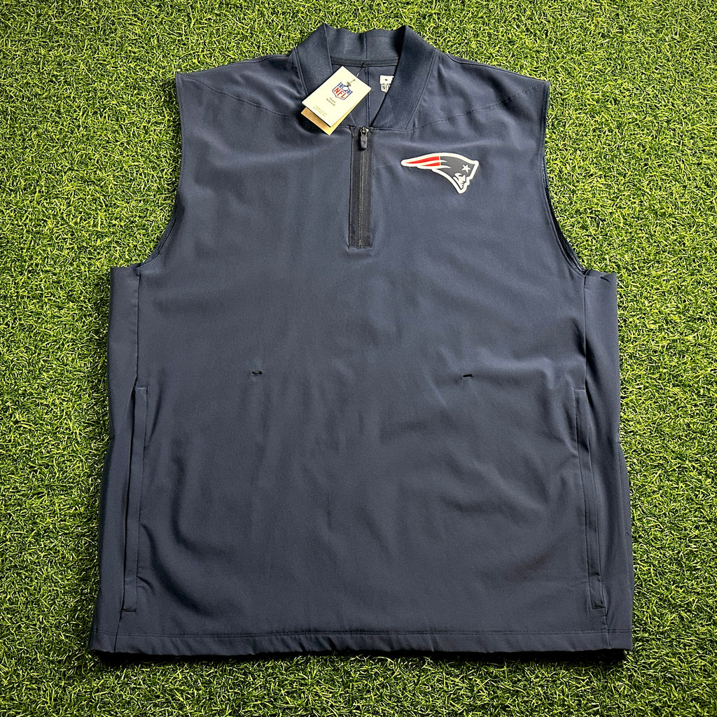 2025 Nike NFL Team Issued Vest Jacket New England Patriots Mike Vrabel Coach 2XL