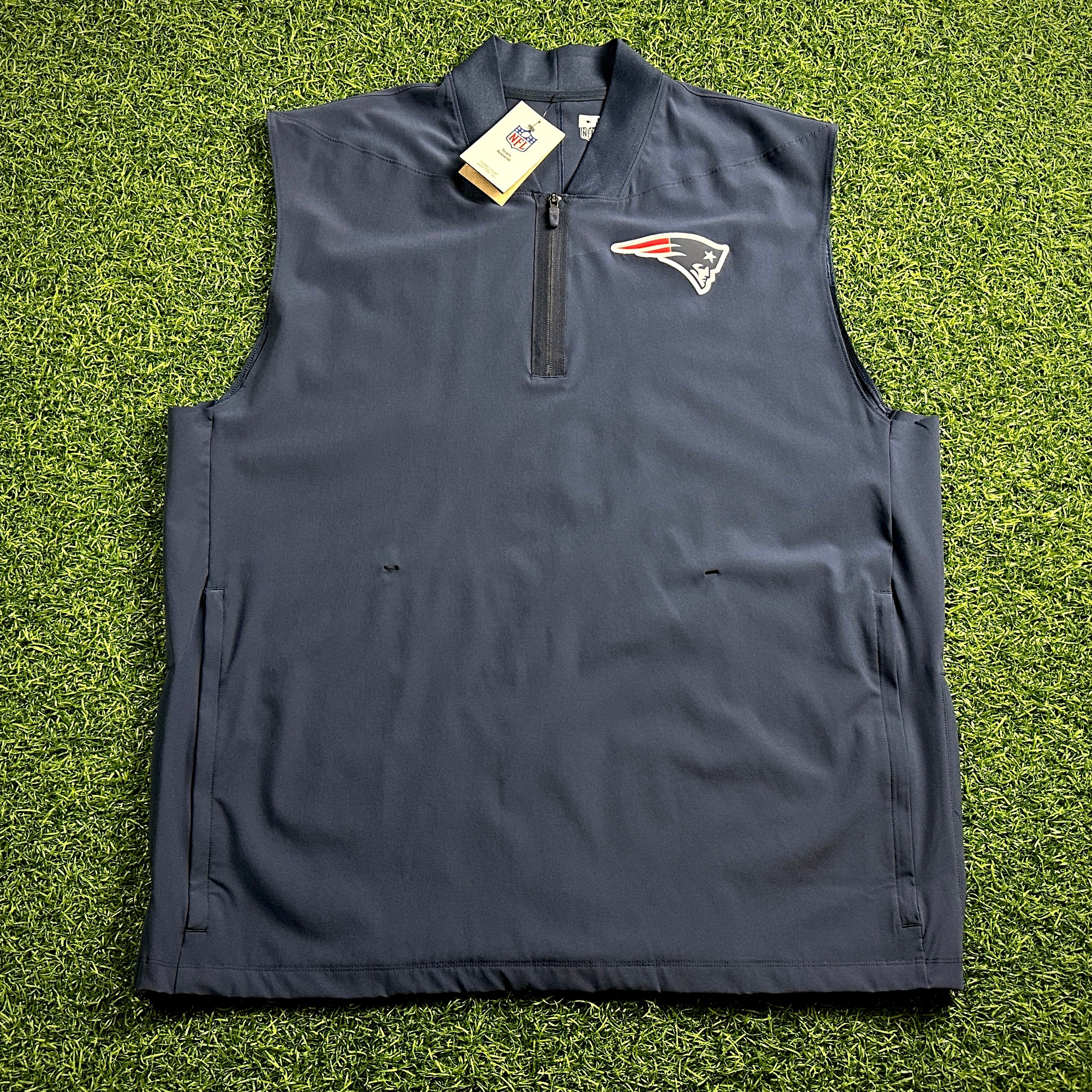 2025 Nike NFL Team Issued Vest Jacket New England Patriots Mike Vrabel Coach 2XL
