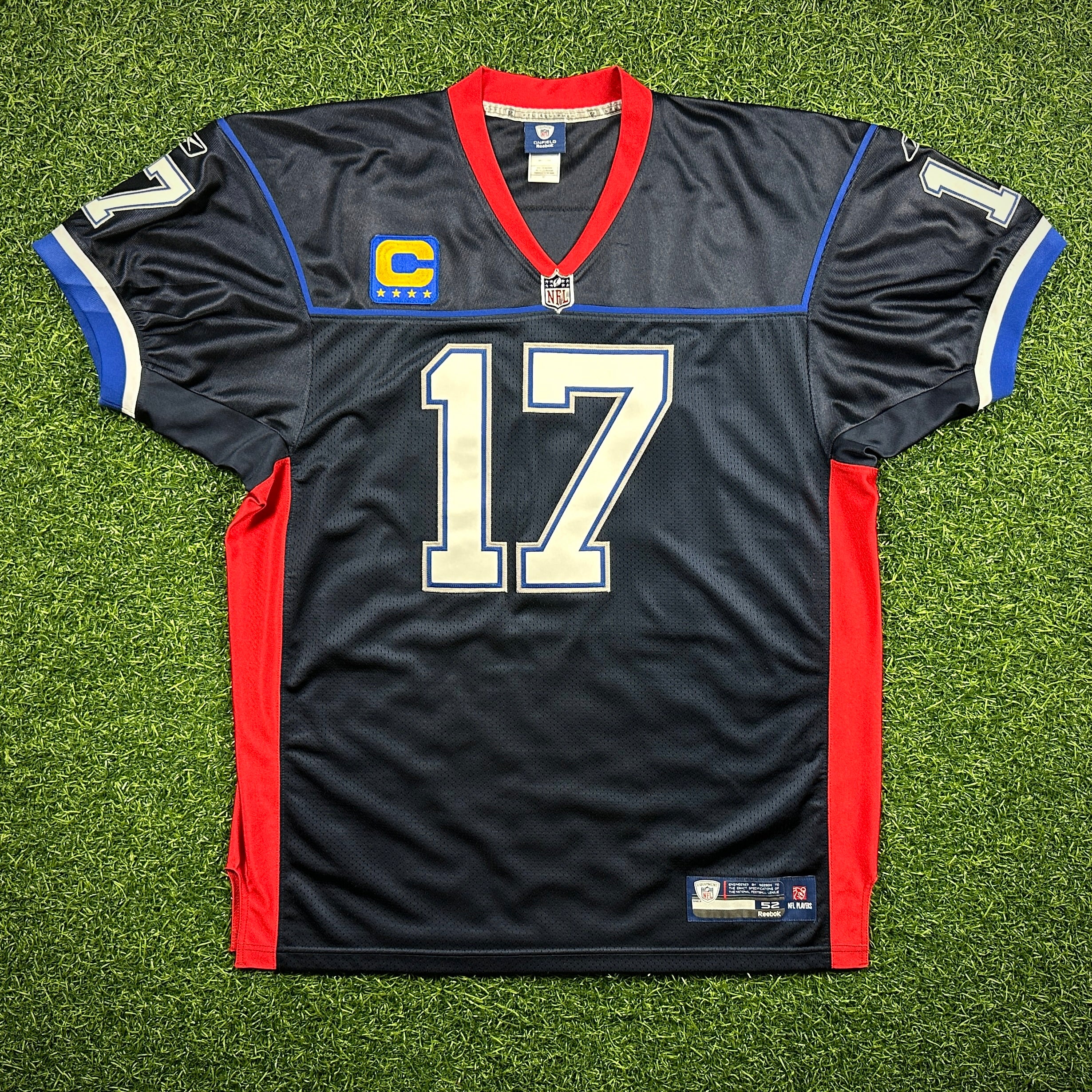 Reebok NFL Authentic Reverse Retro Jersey Buffalo Bills Josh Allen Sz. 52